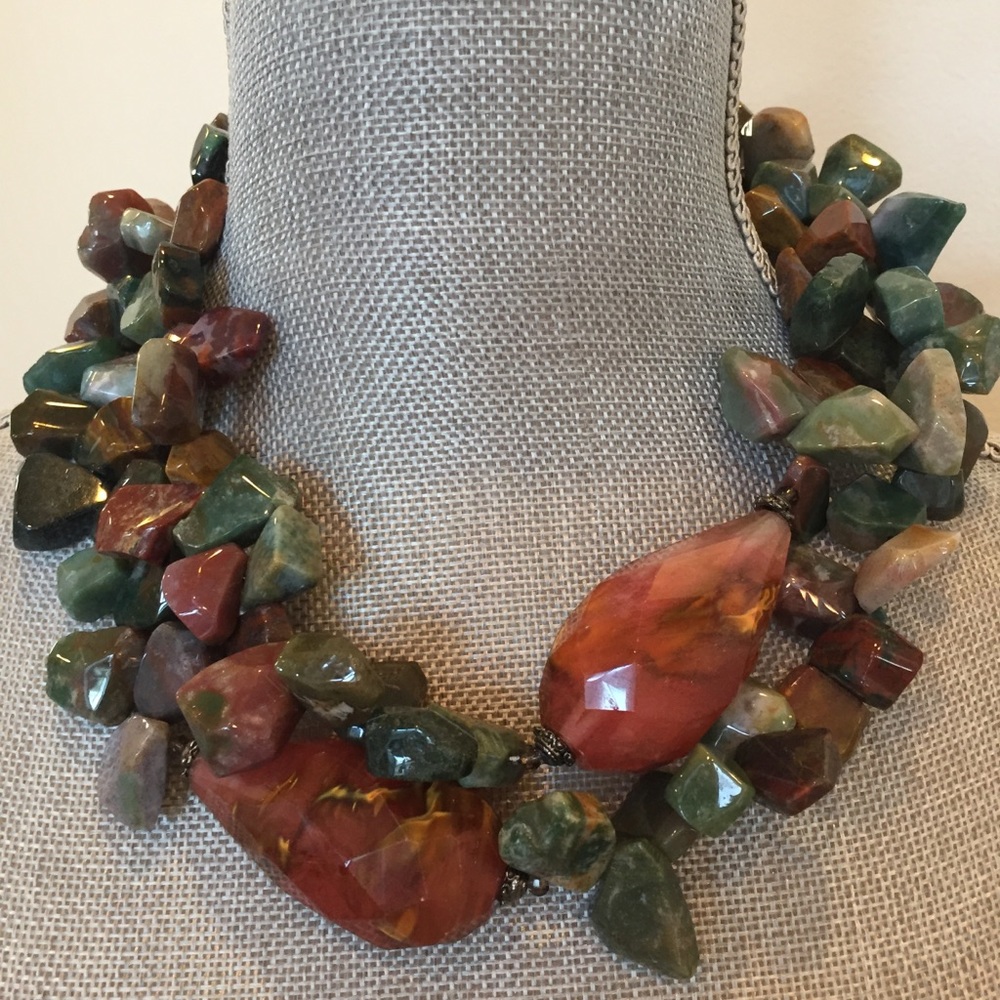 Owyhee Jasper necklace